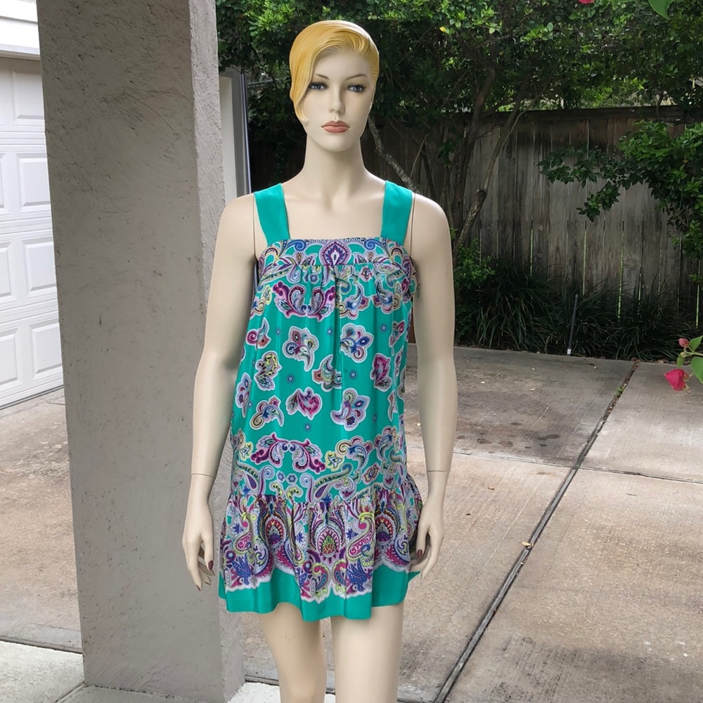 Tibi Paisly Print Dress
